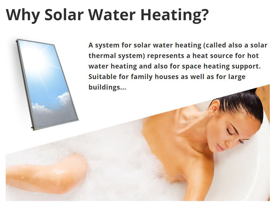 Solar thermal heating facts